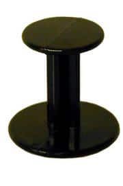 Double Ended Black Plastic Coffee Tamper