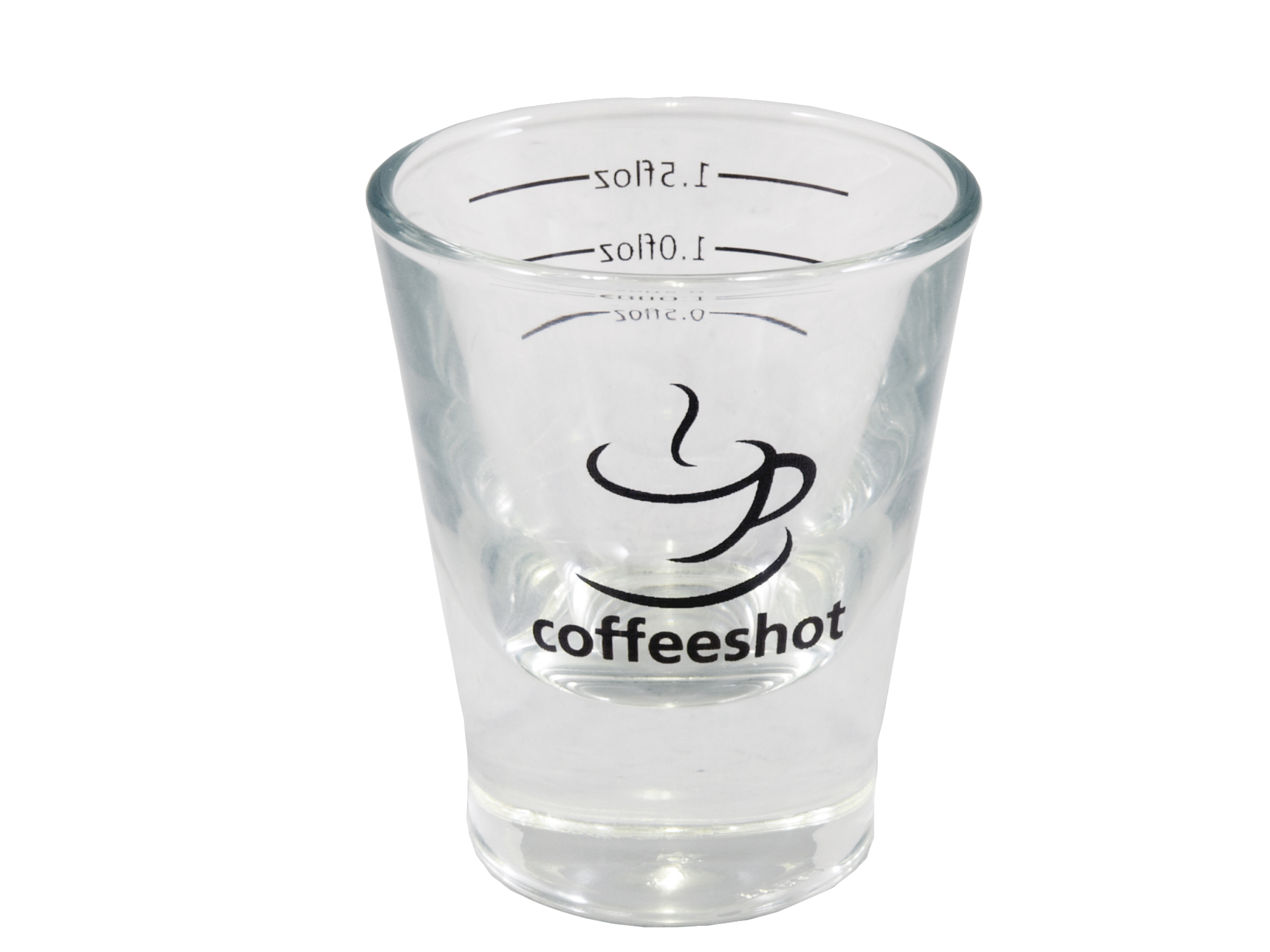 FT17051 - COFFEESHOT GLASS 2OZ LINED AT 0.5 / 1.0 / 1.5 FLOZ FT17051 - COFFEESHOT GLASS 2OZ LINED AT 0.5 / 1.0 / 1.5 FLOZ
